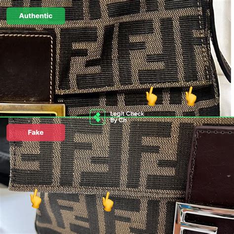 borsa fendi poccola falsa|real vs false fendi.